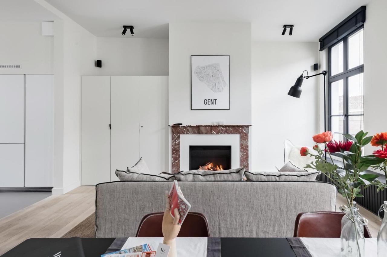 Maison12 - Design Apartments With Terrace And View Over Ghent Towers ภายนอก รูปภาพ